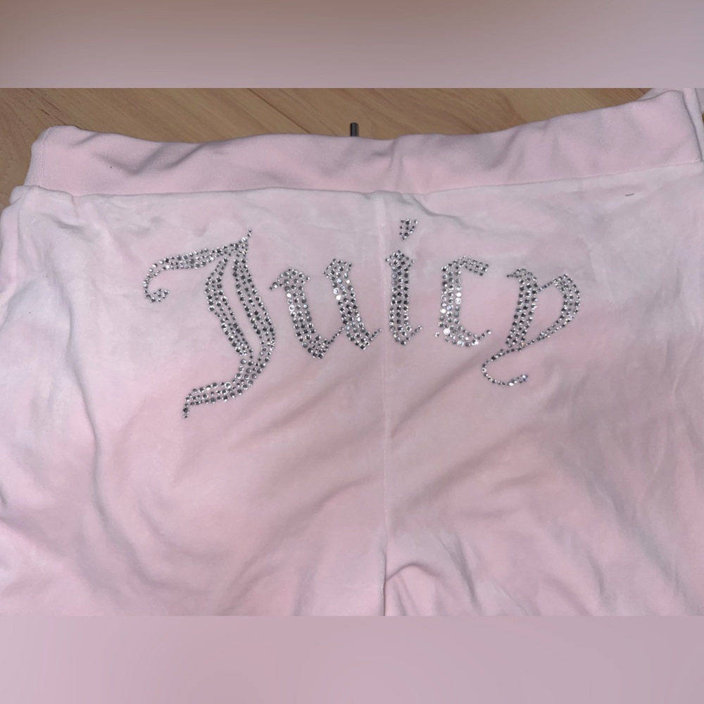 Juicy Couture NWOT Rhinestone Velour Pants